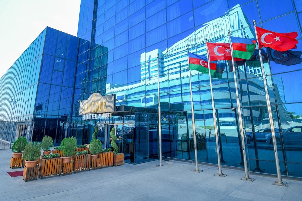 Avenue Hotel Bakoe Buitenkant foto
